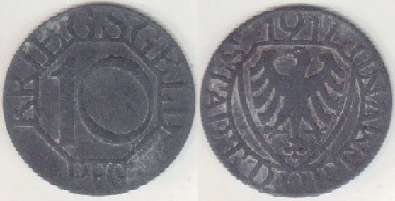 1917 Germany Kriegsgeld 10 Pfennig (Dortmund) A002895